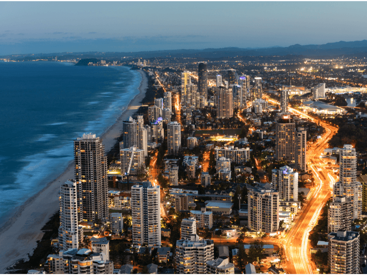 Onsite business advisory meeting with a Gold Coast business owner